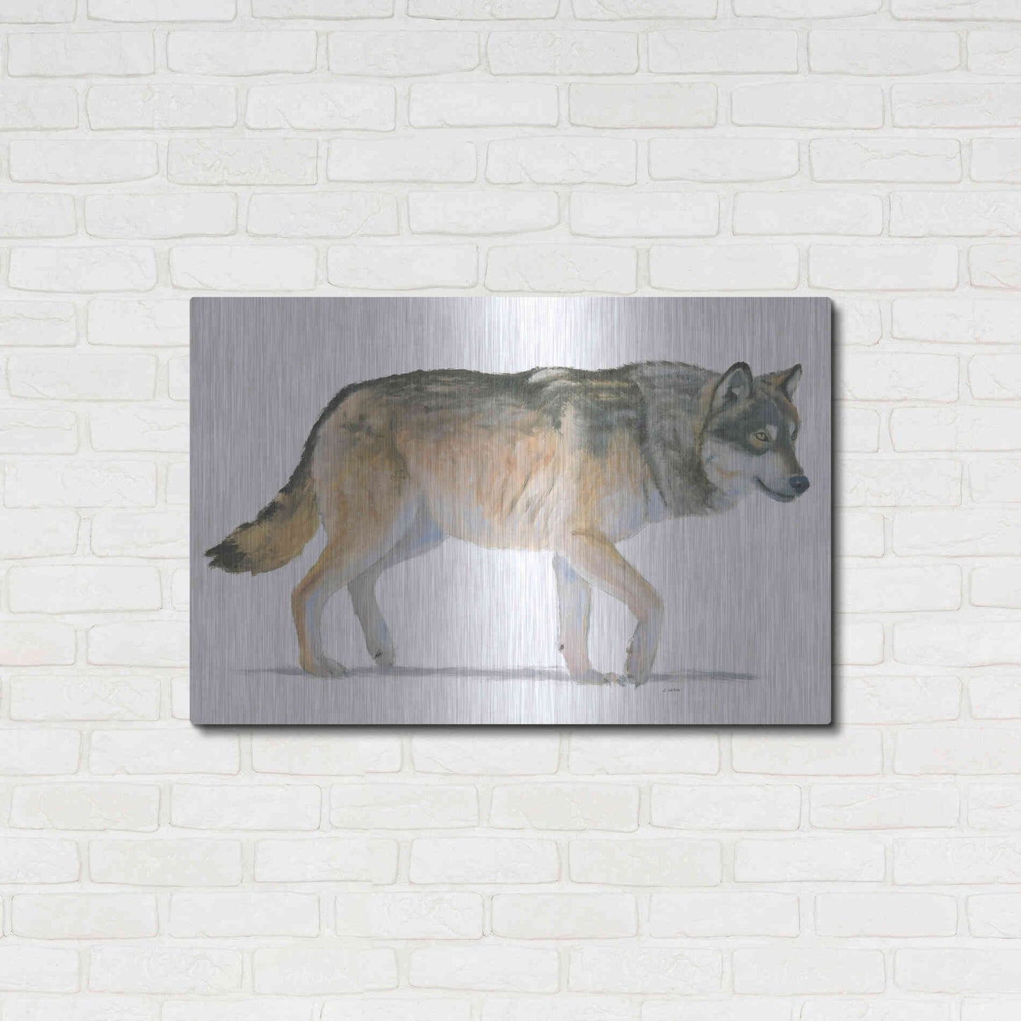 Luxe Metal Art 'Northern Wild II' by James Wiens, Metal Wall Art,36x24