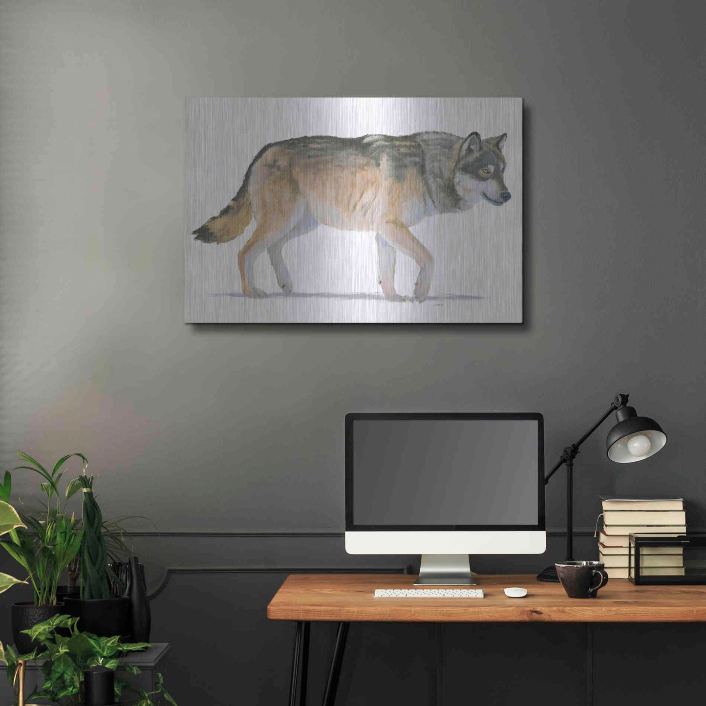 Luxe Metal Art 'Northern Wild II' by James Wiens, Metal Wall Art,36x24