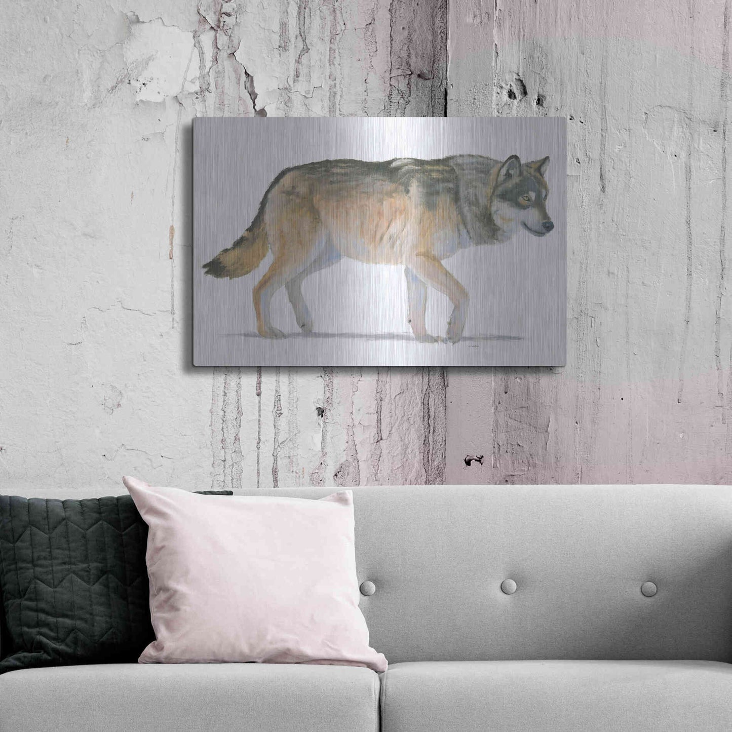 Luxe Metal Art 'Northern Wild II' by James Wiens, Metal Wall Art,36x24