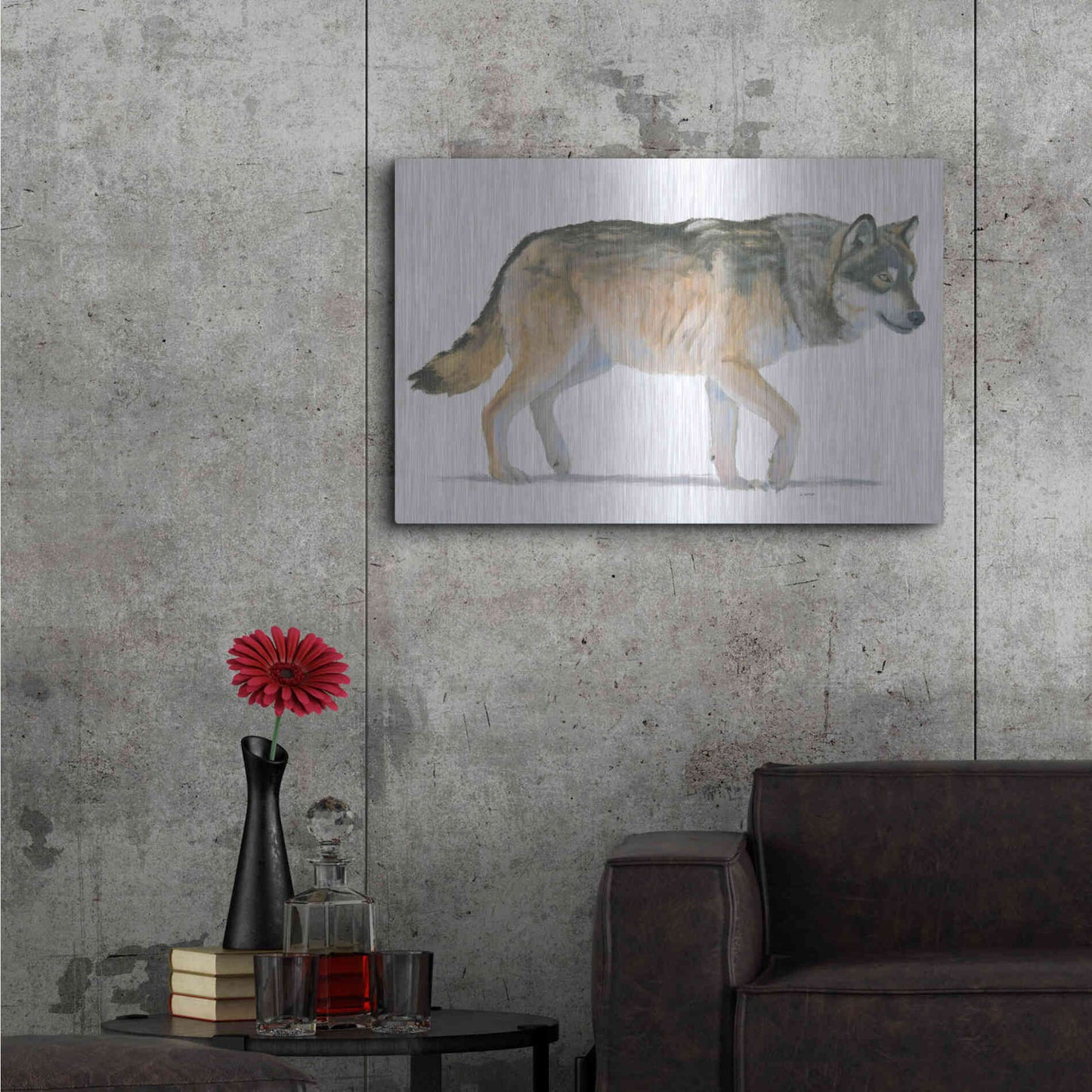 Luxe Metal Art 'Northern Wild II' by James Wiens, Metal Wall Art,36x24