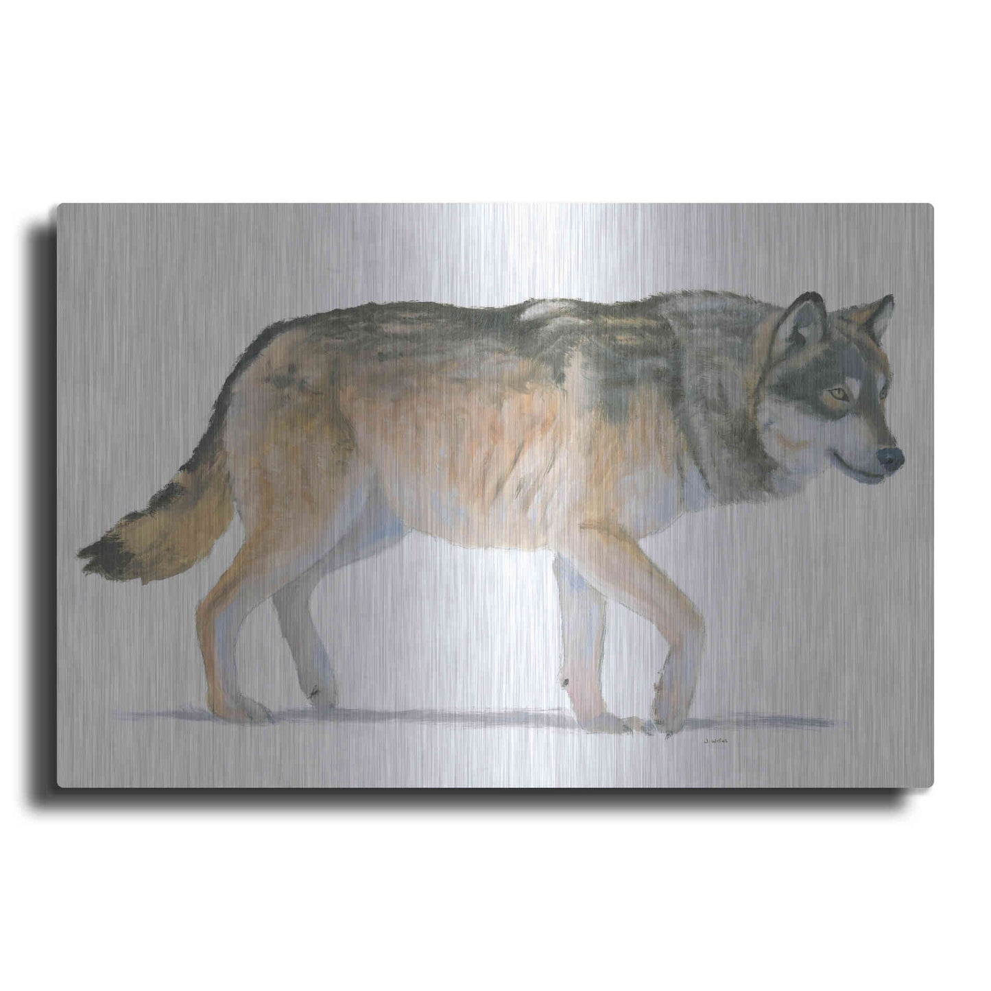 Luxe Metal Art 'Northern Wild II' by James Wiens, Metal Wall Art