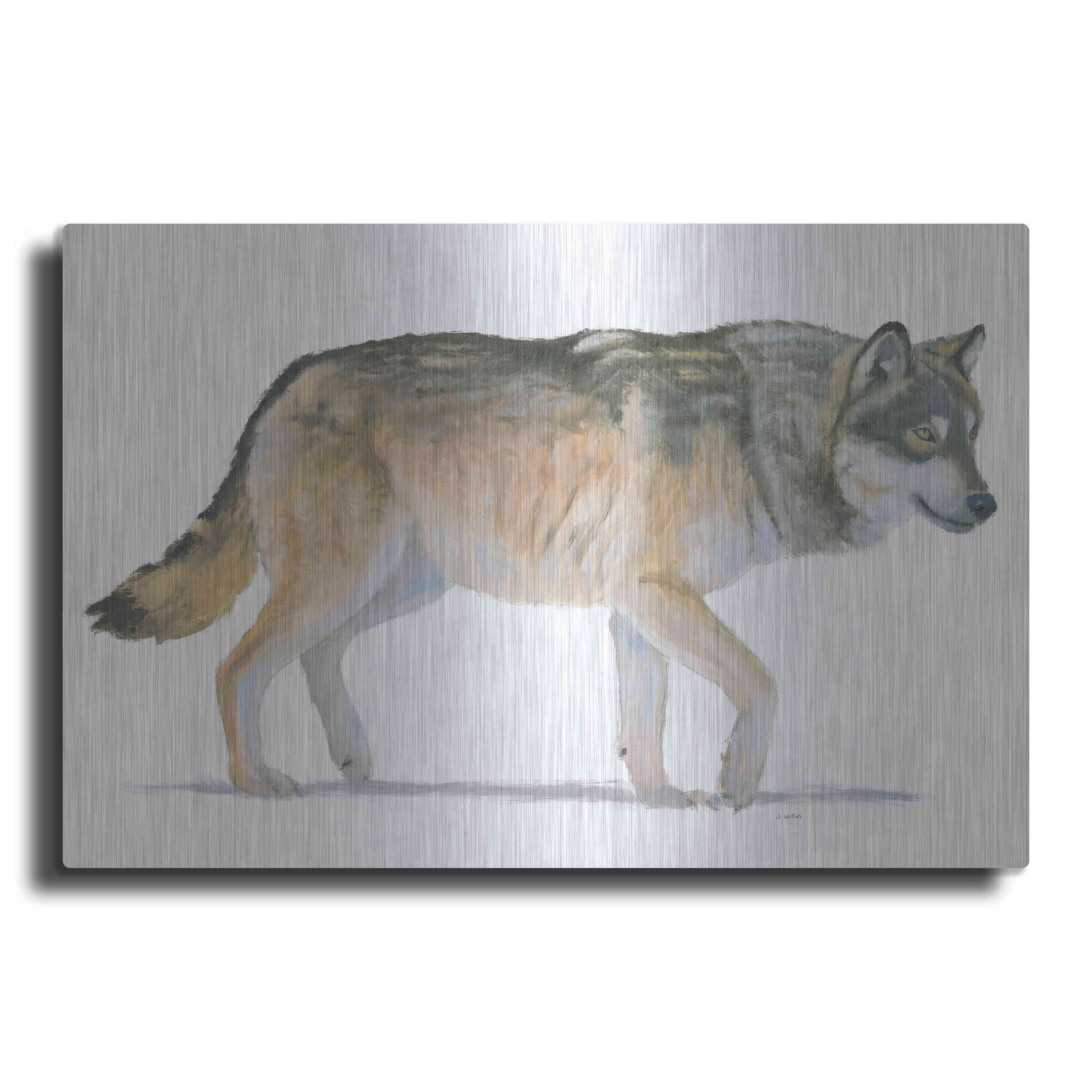Luxe Metal Art 'Northern Wild II' by James Wiens, Metal Wall Art