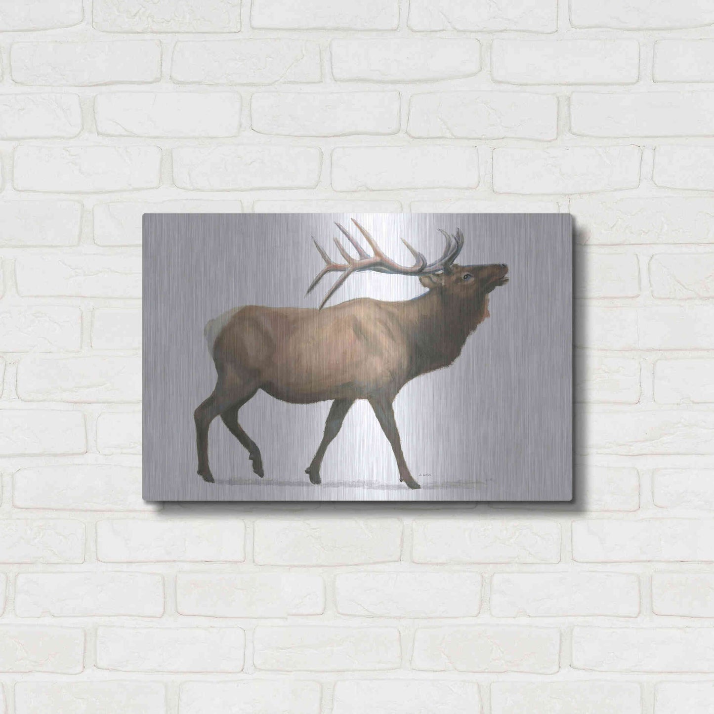 Luxe Metal Art 'Northern Wild III' by James Wiens, Metal Wall Art,24x16