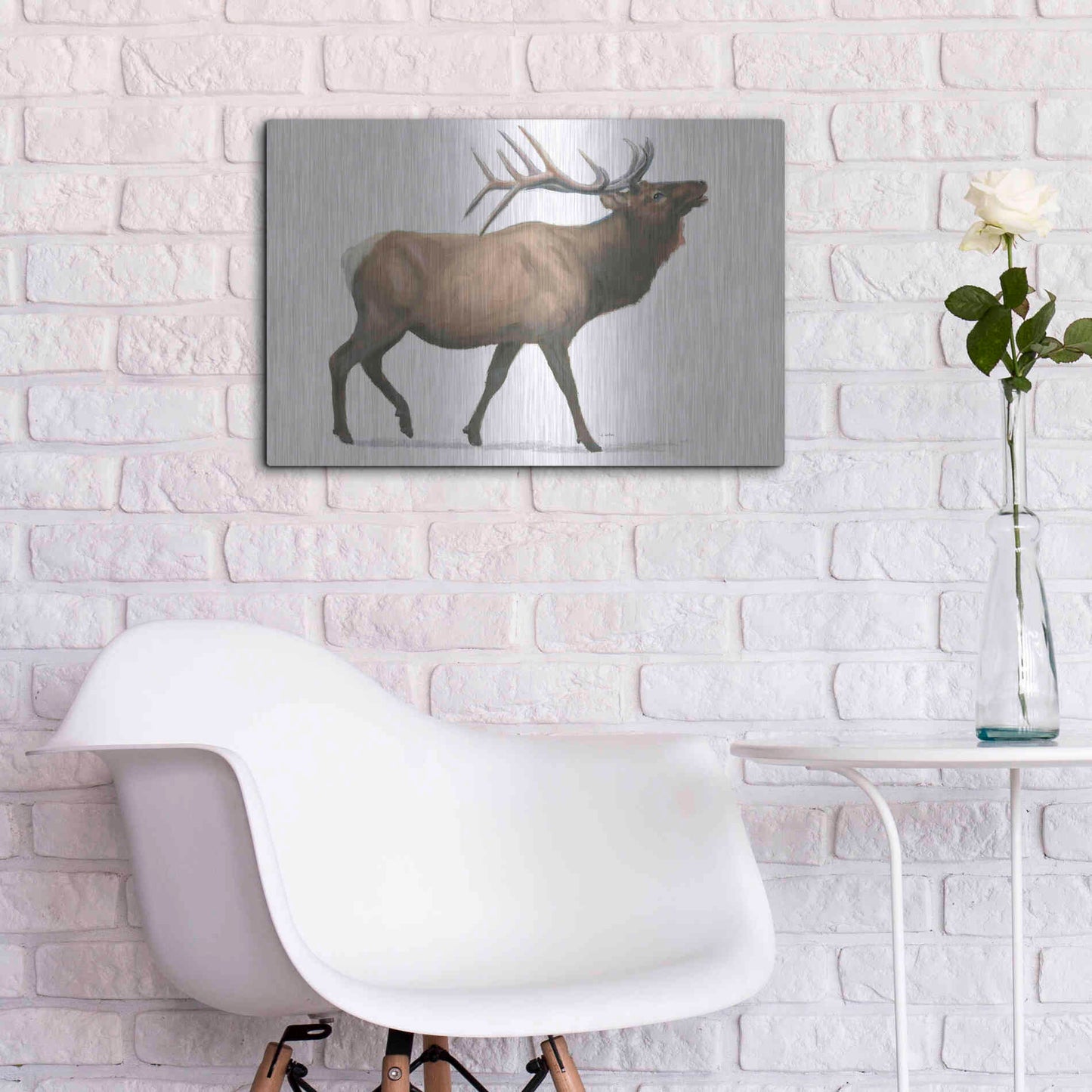 Luxe Metal Art 'Northern Wild III' by James Wiens, Metal Wall Art,24x16