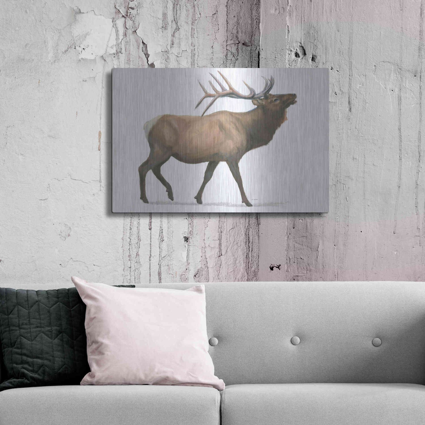 Luxe Metal Art 'Northern Wild III' by James Wiens, Metal Wall Art,36x24