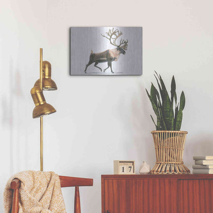 Luxe Metal Art 'Northern Wild IV' by James Wiens, Metal Wall Art,24x16