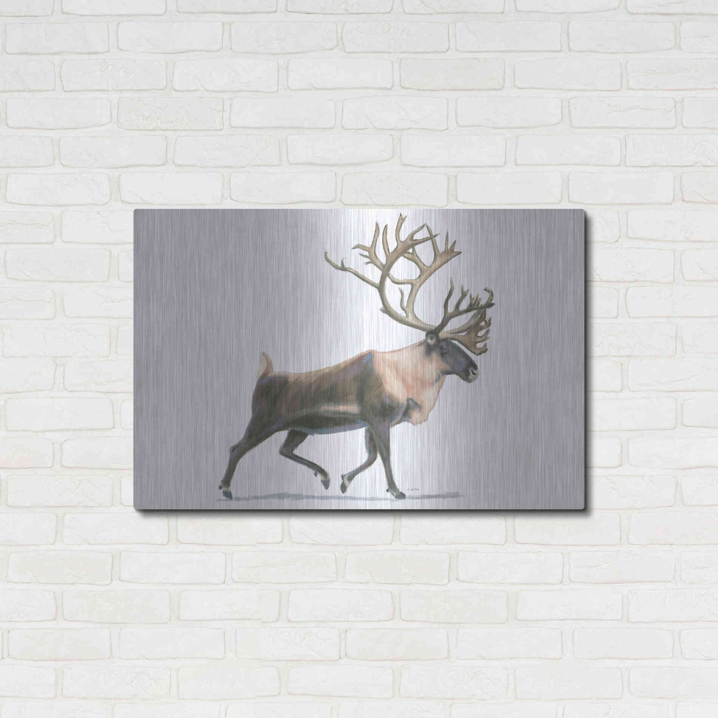 Luxe Metal Art 'Northern Wild IV' by James Wiens, Metal Wall Art,36x24