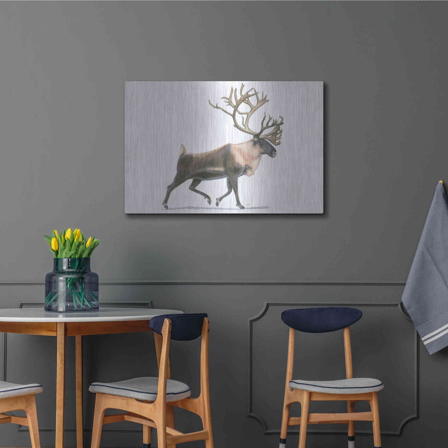 Luxe Metal Art 'Northern Wild IV' by James Wiens, Metal Wall Art,36x24