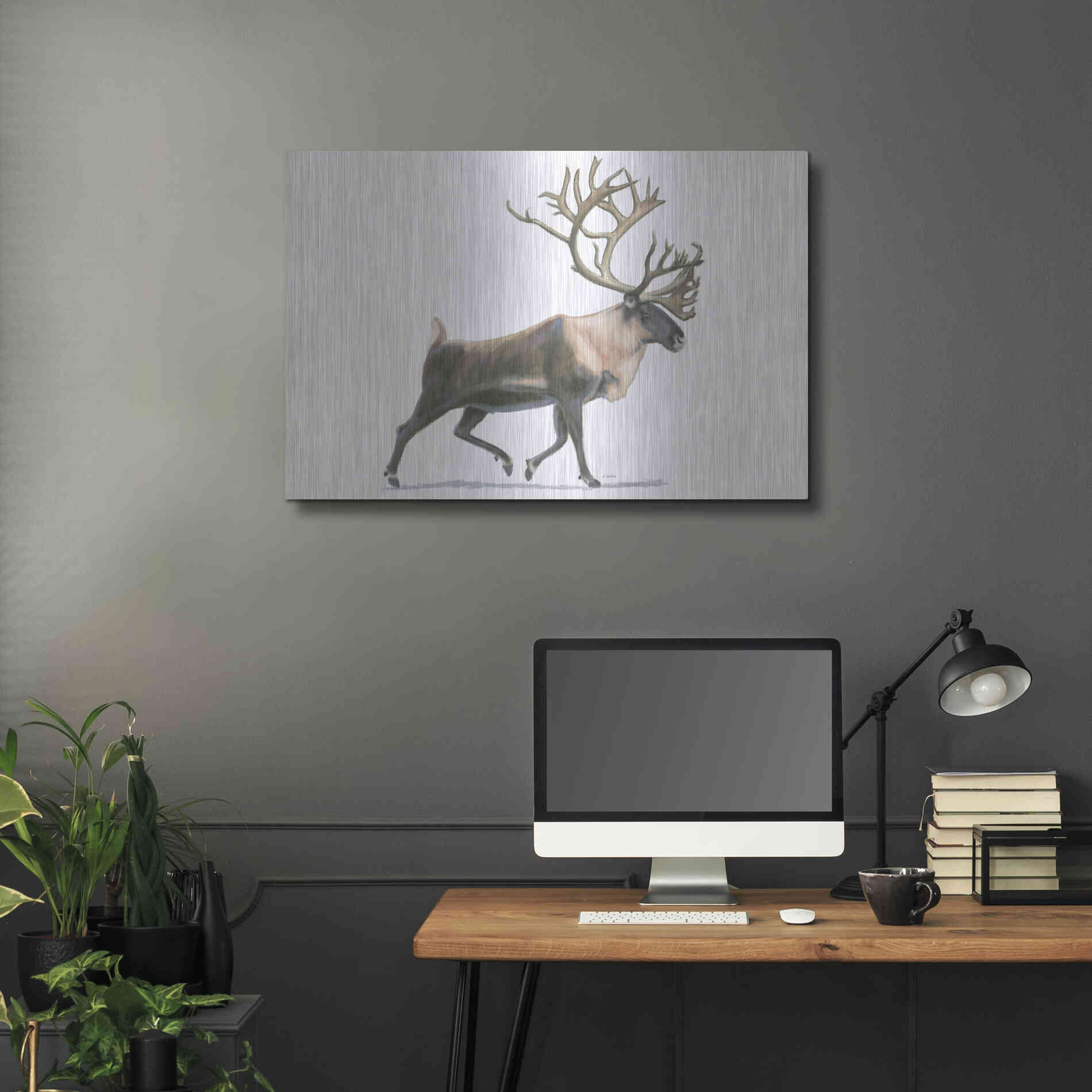 Luxe Metal Art 'Northern Wild IV' by James Wiens, Metal Wall Art,36x24