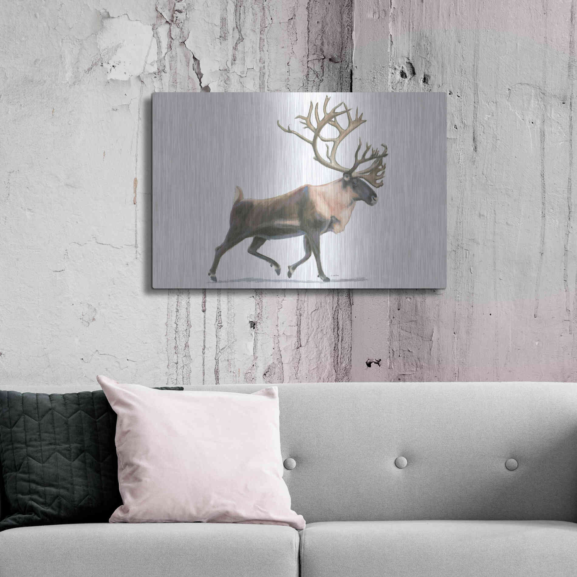 Luxe Metal Art 'Northern Wild IV' by James Wiens, Metal Wall Art,36x24