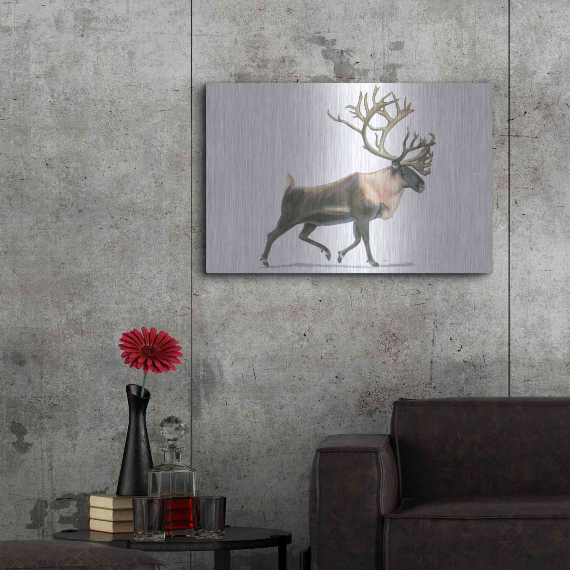 Luxe Metal Art 'Northern Wild IV' by James Wiens, Metal Wall Art,36x24