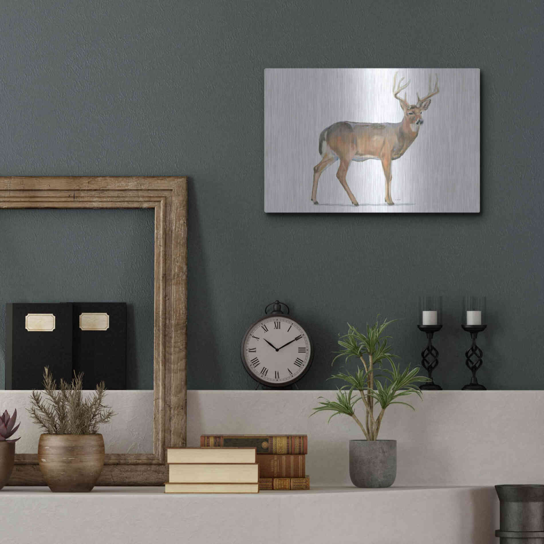 Luxe Metal Art 'Northern Wild V' by James Wiens, Metal Wall Art,16x12