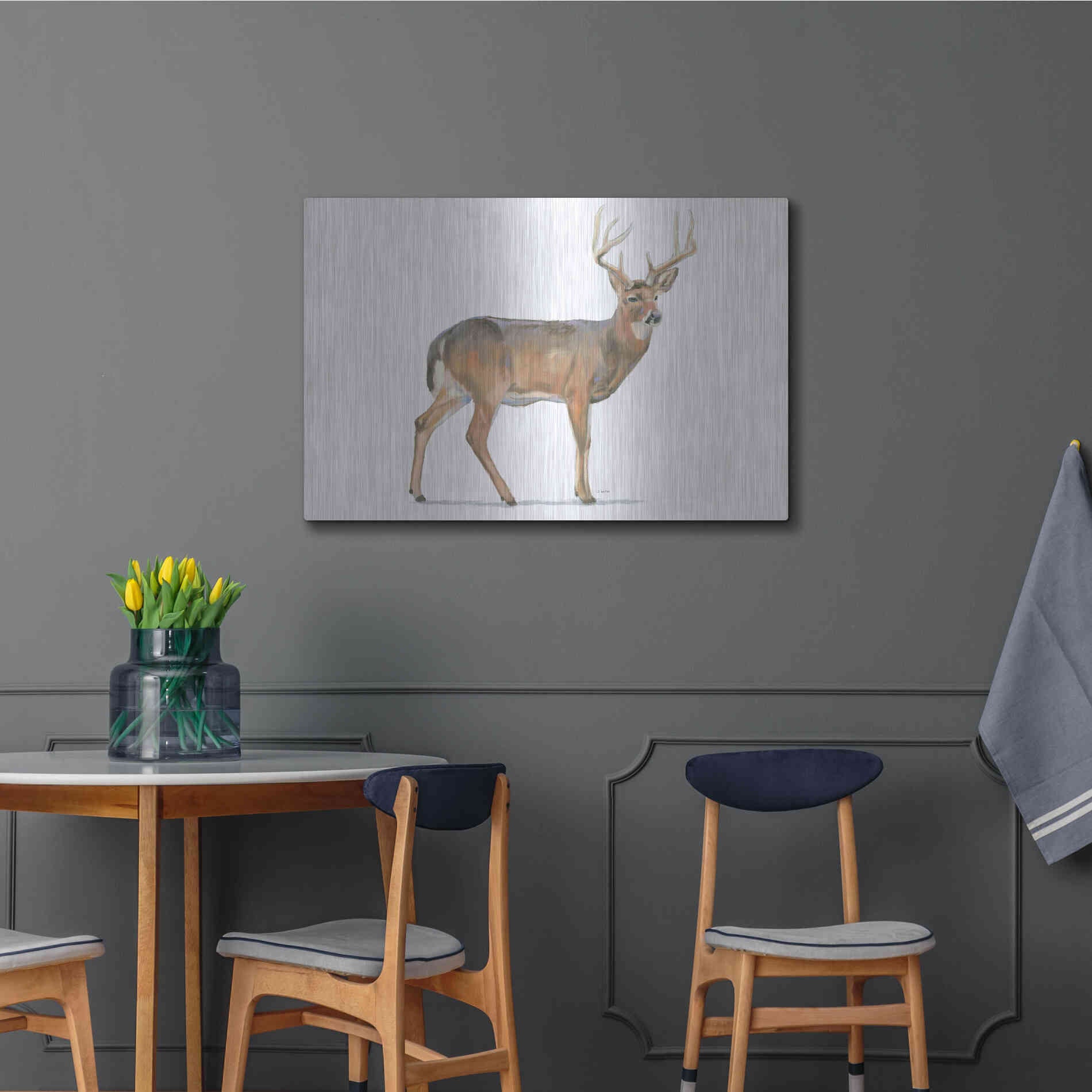 Luxe Metal Art 'Northern Wild V' by James Wiens, Metal Wall Art,36x24