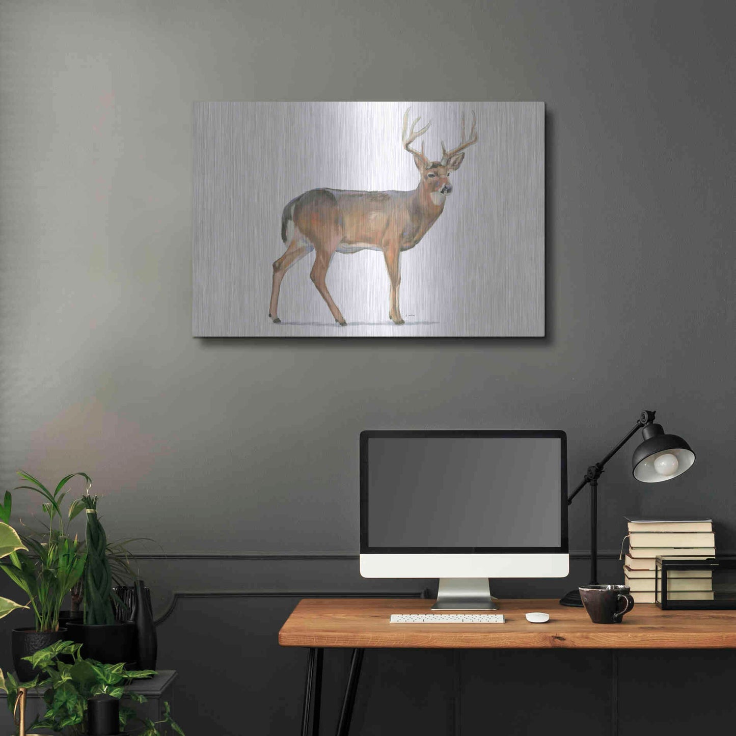 Luxe Metal Art 'Northern Wild V' by James Wiens, Metal Wall Art,36x24