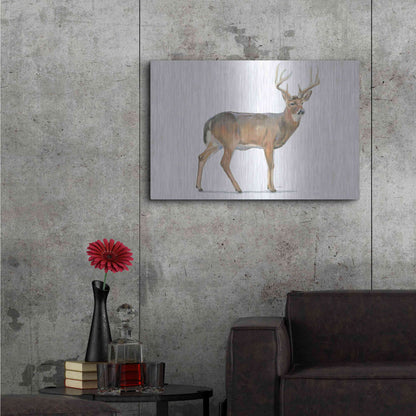 Luxe Metal Art 'Northern Wild V' by James Wiens, Metal Wall Art,36x24