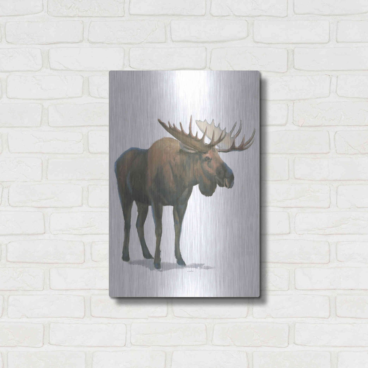 Luxe Metal Art 'Northern Wild VI' by James Wiens, Metal Wall Art,16x24
