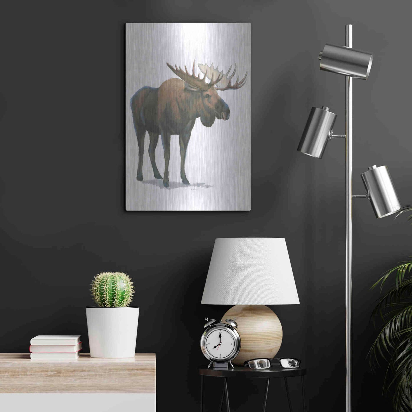 Luxe Metal Art 'Northern Wild VI' by James Wiens, Metal Wall Art,16x24
