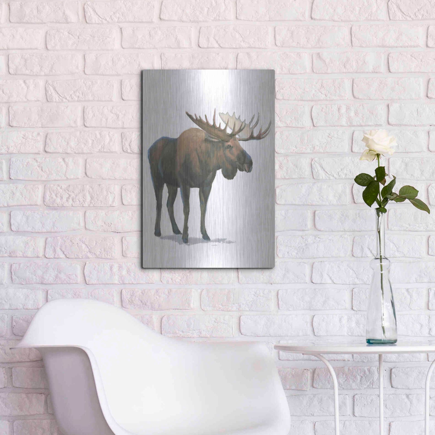 Luxe Metal Art 'Northern Wild VI' by James Wiens, Metal Wall Art,16x24