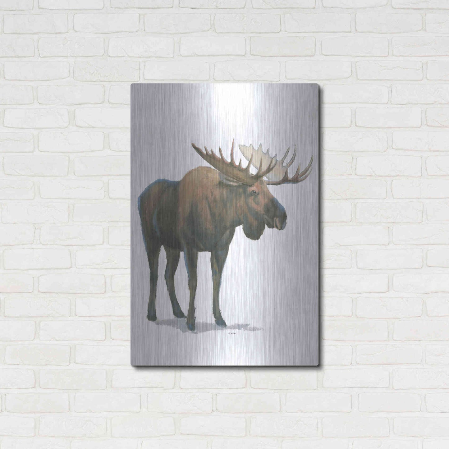 Luxe Metal Art 'Northern Wild VI' by James Wiens, Metal Wall Art,24x36