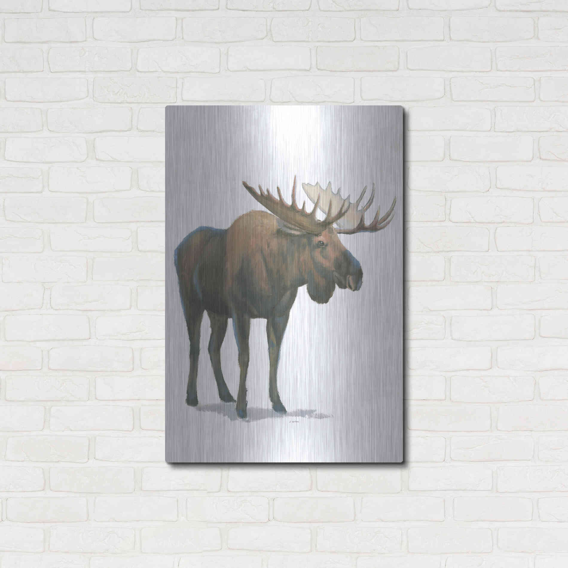 Luxe Metal Art 'Northern Wild VI' by James Wiens, Metal Wall Art,24x36