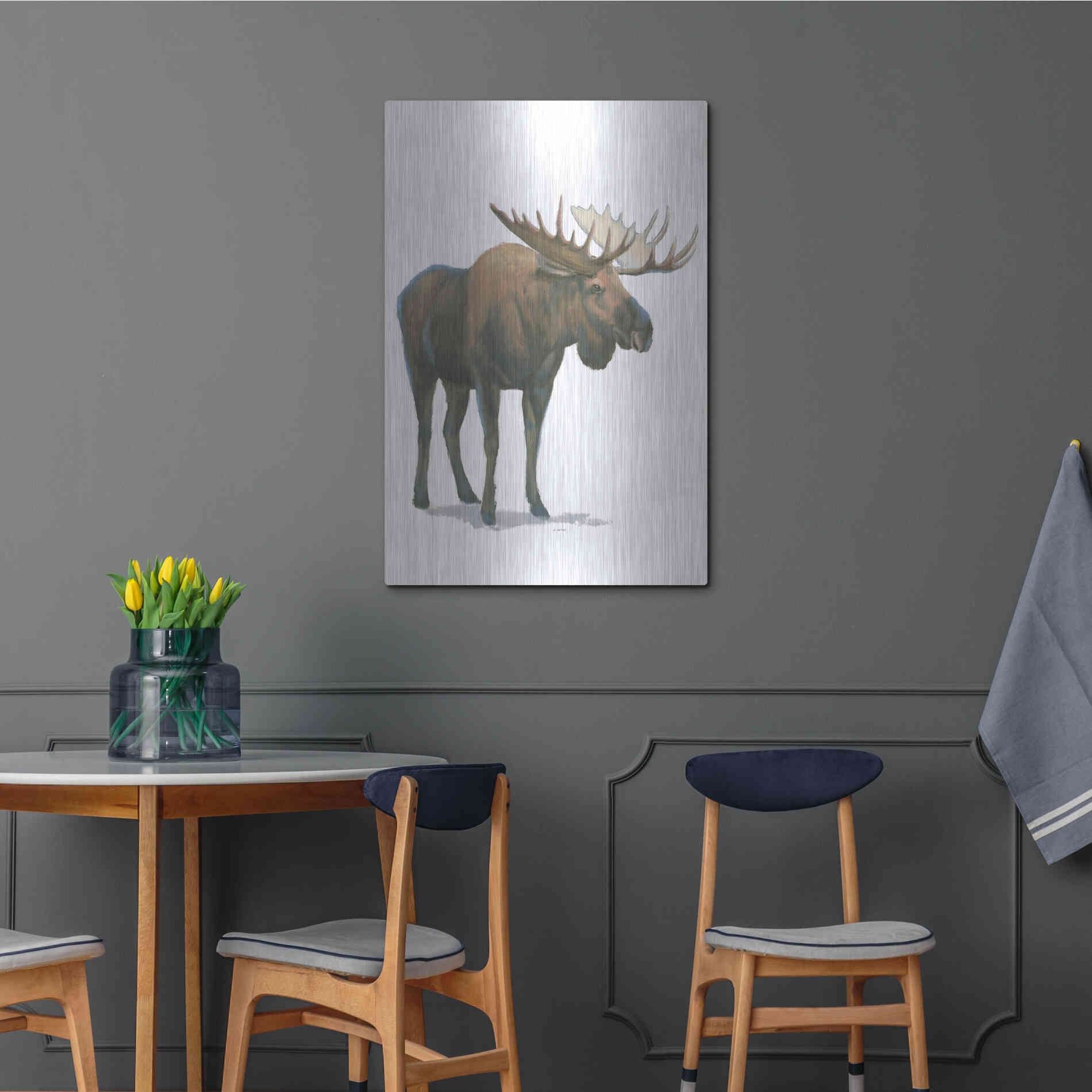 Luxe Metal Art 'Northern Wild VI' by James Wiens, Metal Wall Art,24x36