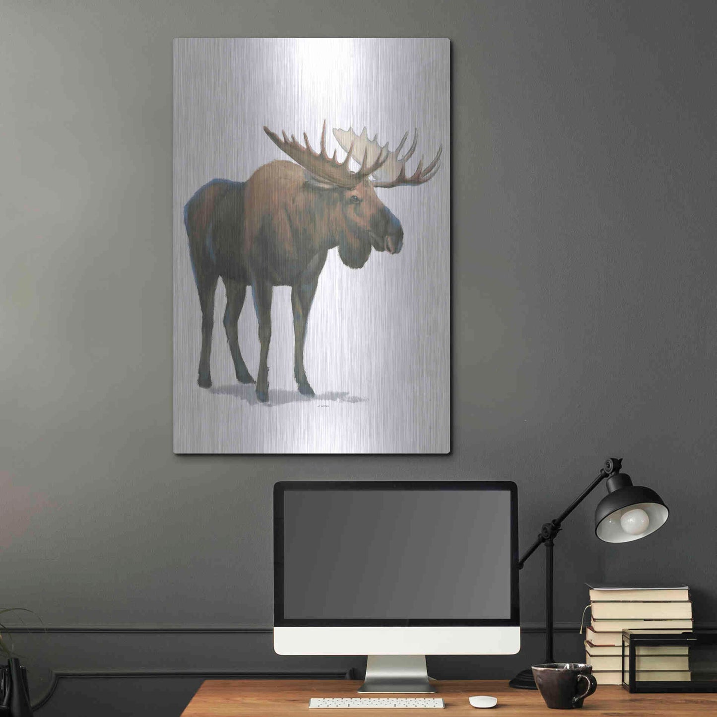 Luxe Metal Art 'Northern Wild VI' by James Wiens, Metal Wall Art,24x36