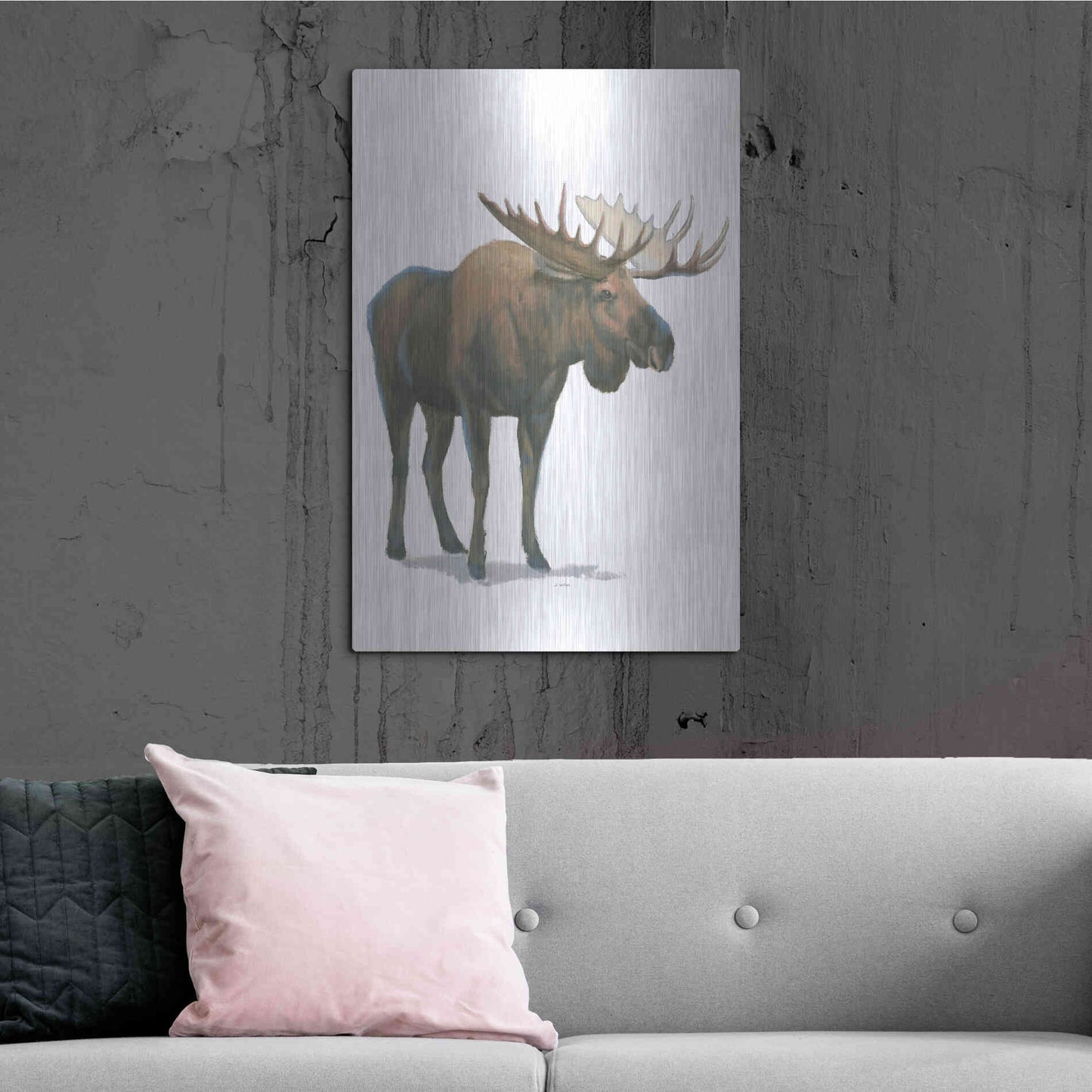 Luxe Metal Art 'Northern Wild VI' by James Wiens, Metal Wall Art,24x36
