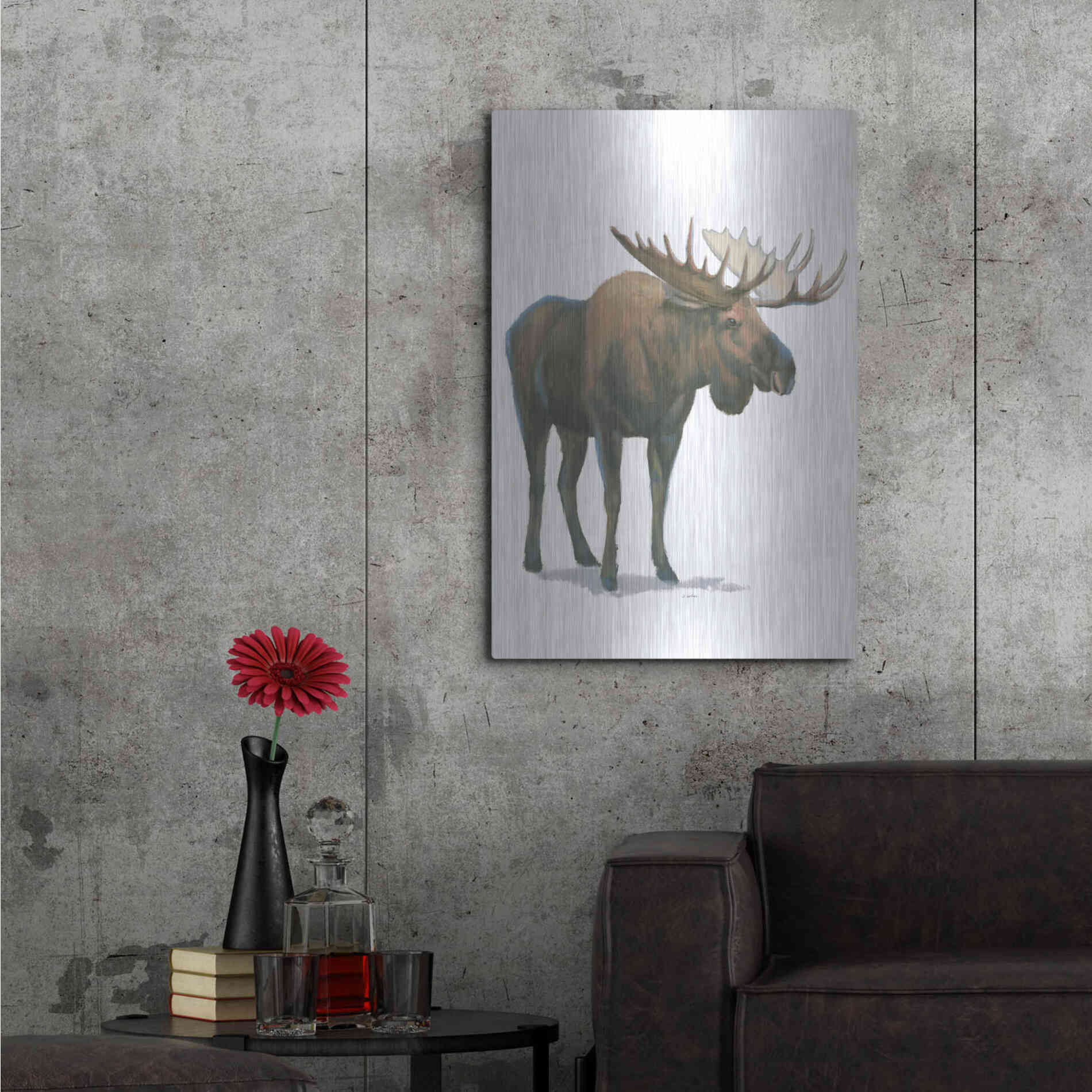 Luxe Metal Art 'Northern Wild VI' by James Wiens, Metal Wall Art,24x36