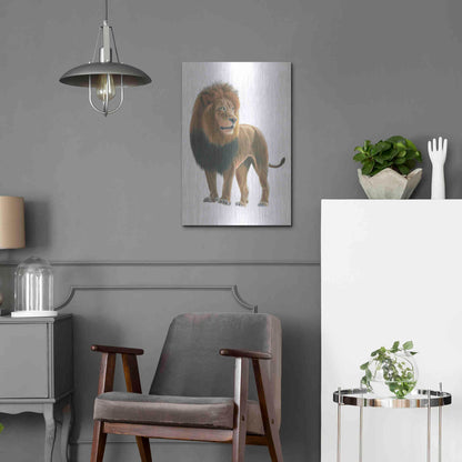 Luxe Metal Art 'Wild and Free I' by James Wiens, Metal Wall Art,16x24