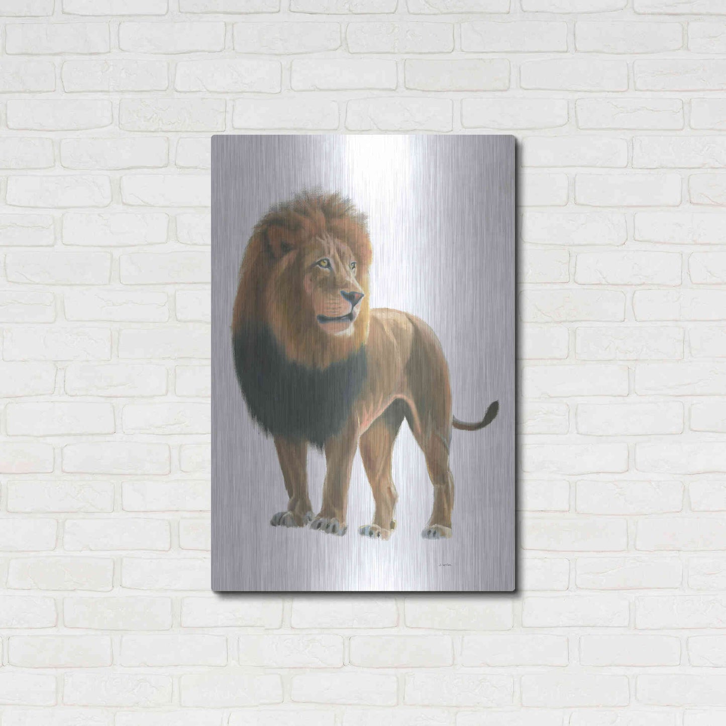 Luxe Metal Art 'Wild and Free I' by James Wiens, Metal Wall Art,24x36