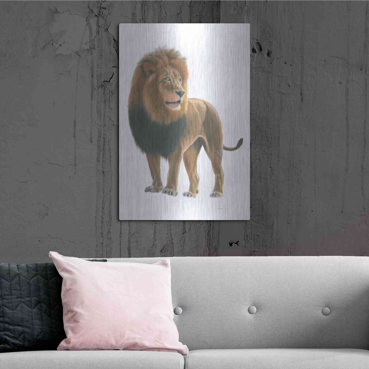Luxe Metal Art 'Wild and Free I' by James Wiens, Metal Wall Art,24x36