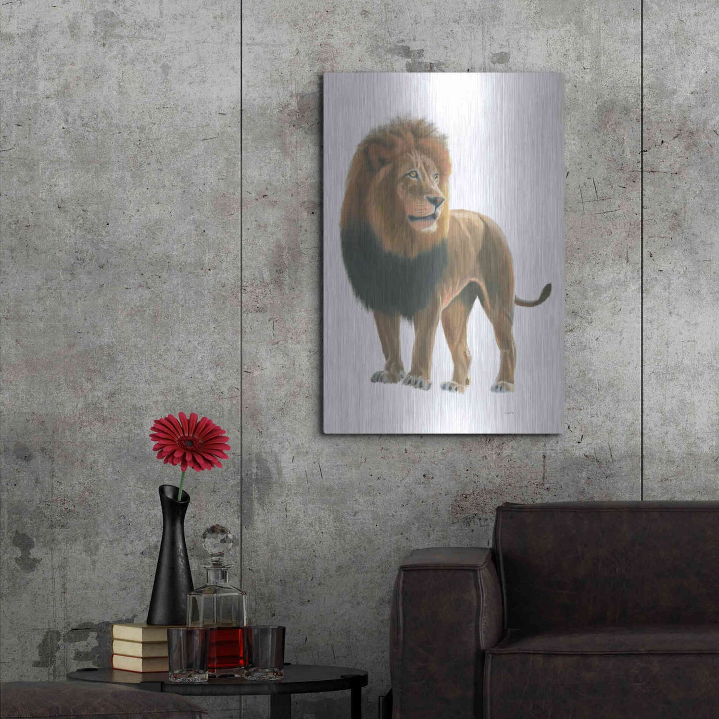 Luxe Metal Art 'Wild and Free I' by James Wiens, Metal Wall Art,24x36