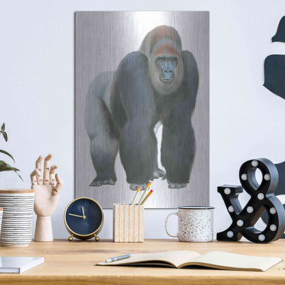 Luxe Metal Art 'Wild and Free II' by James Wiens, Metal Wall Art,12x16