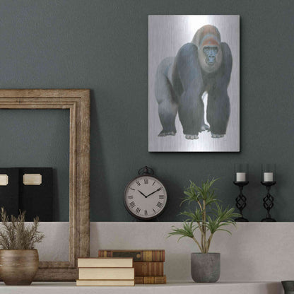 Luxe Metal Art 'Wild and Free II' by James Wiens, Metal Wall Art,12x16
