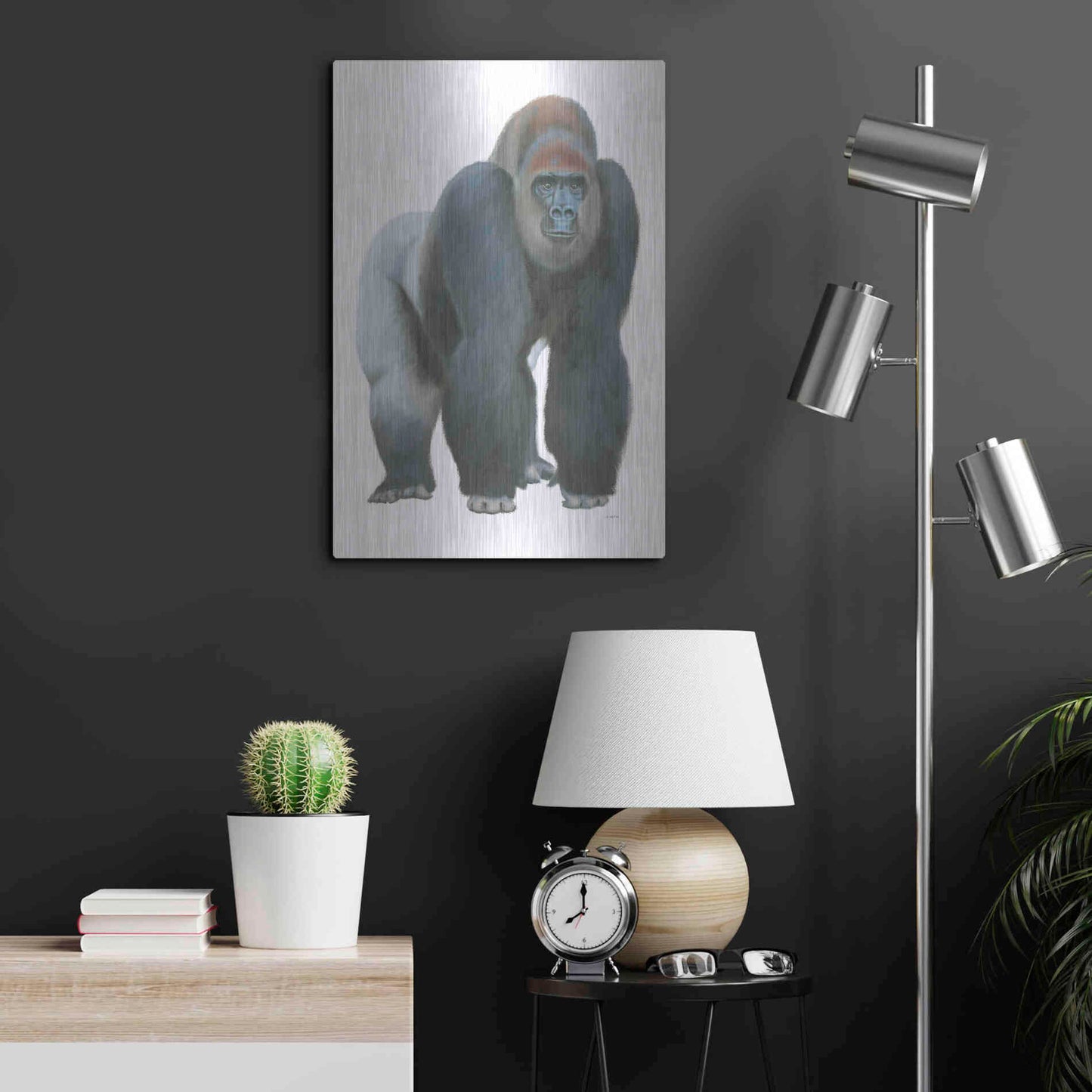 Luxe Metal Art 'Wild and Free II' by James Wiens, Metal Wall Art,16x24