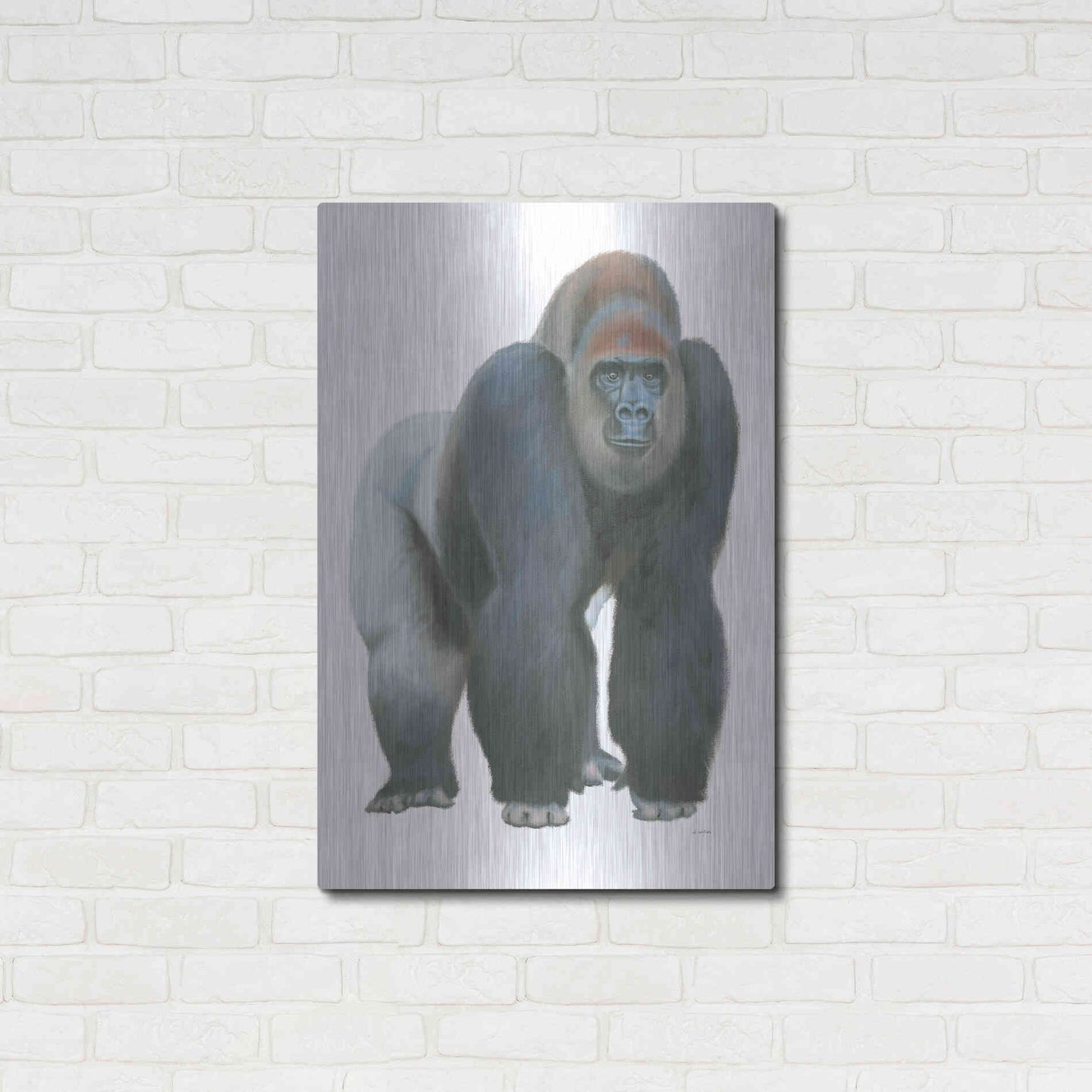 Luxe Metal Art 'Wild and Free II' by James Wiens, Metal Wall Art,24x36