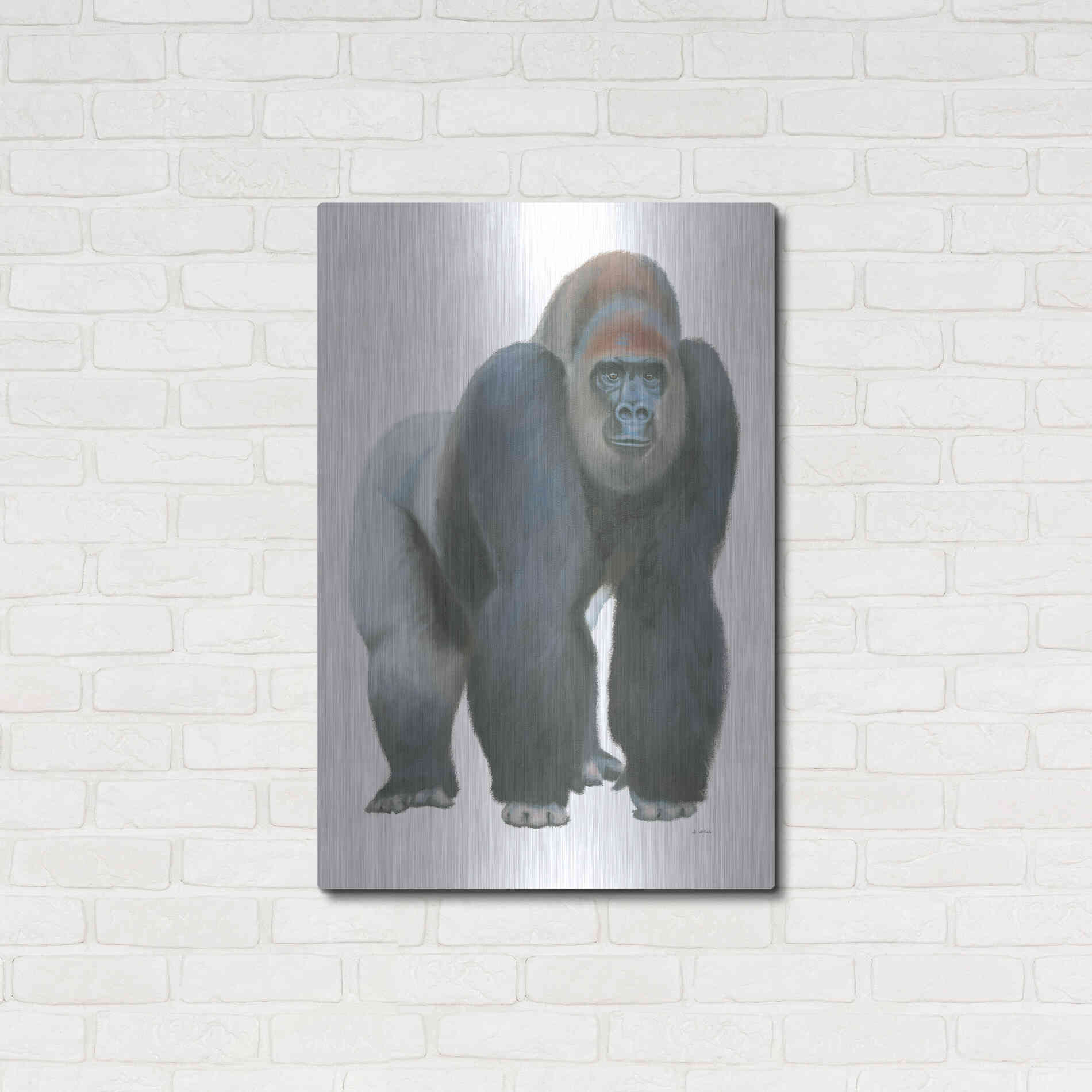 Luxe Metal Art 'Wild and Free II' by James Wiens, Metal Wall Art,24x36