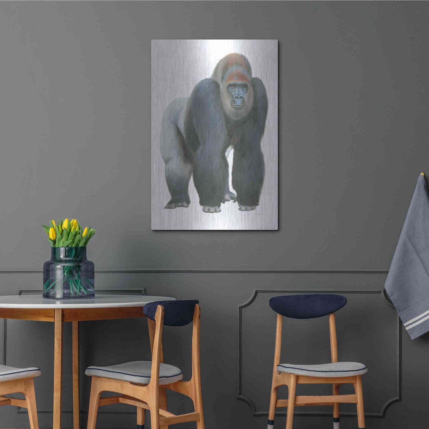 Luxe Metal Art 'Wild and Free II' by James Wiens, Metal Wall Art,24x36