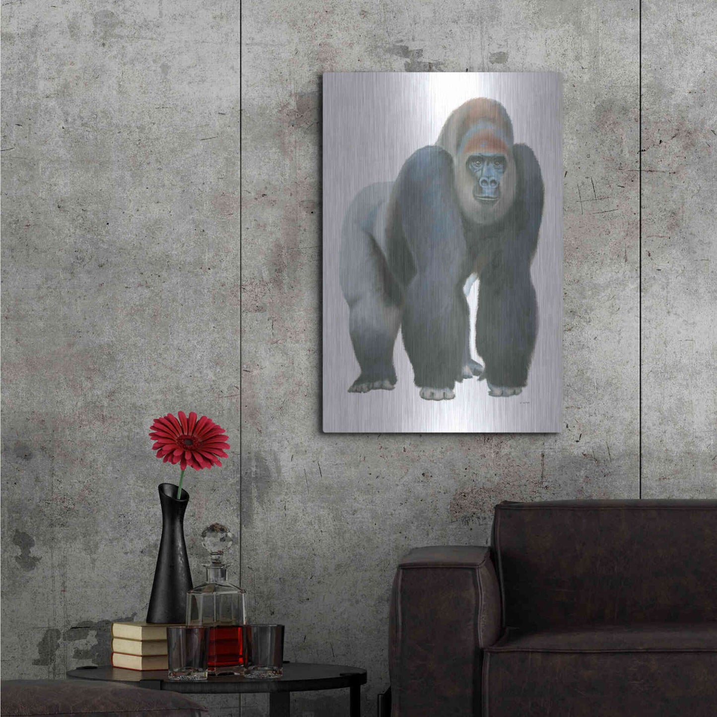 Luxe Metal Art 'Wild and Free II' by James Wiens, Metal Wall Art,24x36