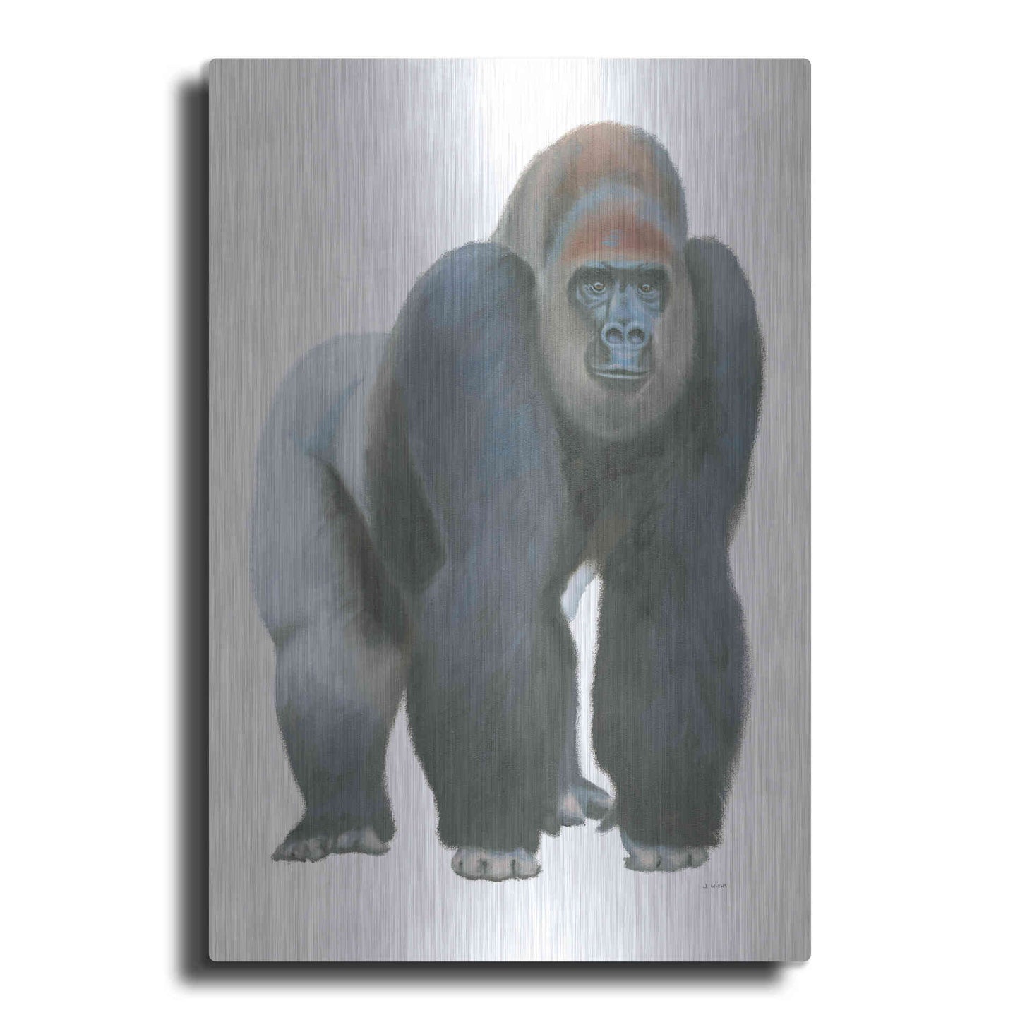 Luxe Metal Art 'Wild and Free II' by James Wiens, Metal Wall Art