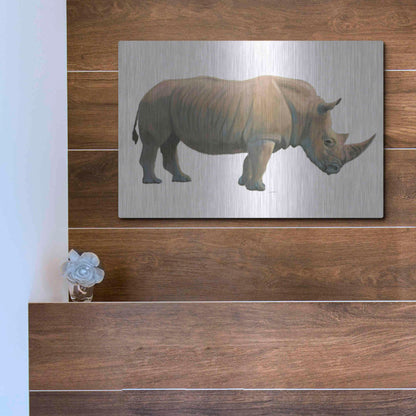 Luxe Metal Art 'Wild and Free III' by James Wiens, Metal Wall Art,16x12
