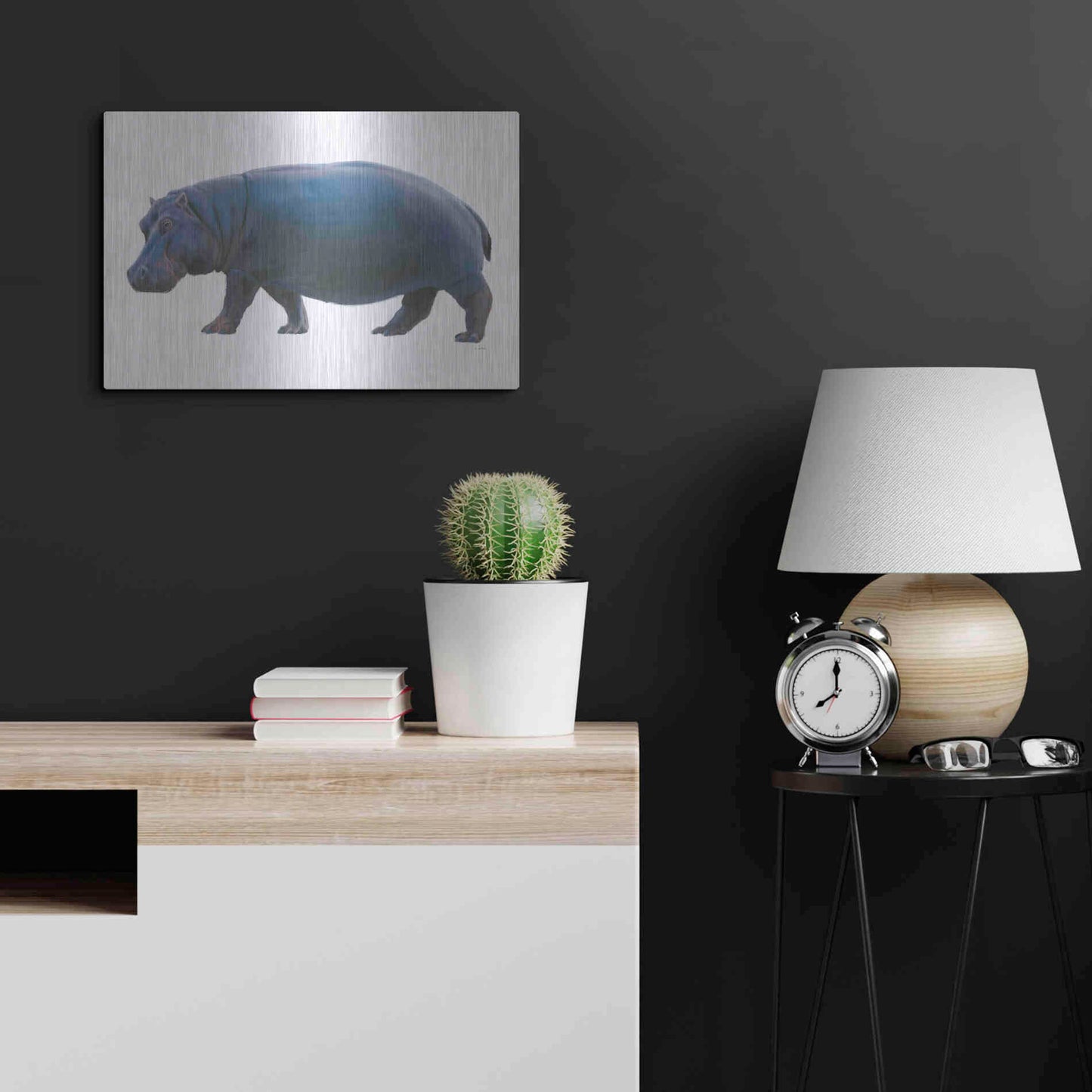 Luxe Metal Art 'Wild and Free IV' by James Wiens, Metal Wall Art,24x16