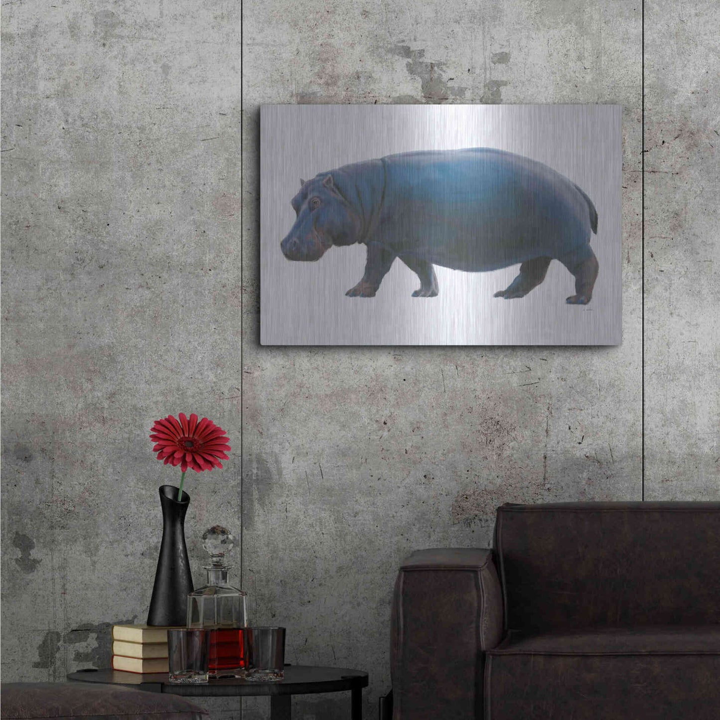 Luxe Metal Art 'Wild and Free IV' by James Wiens, Metal Wall Art,36x24
