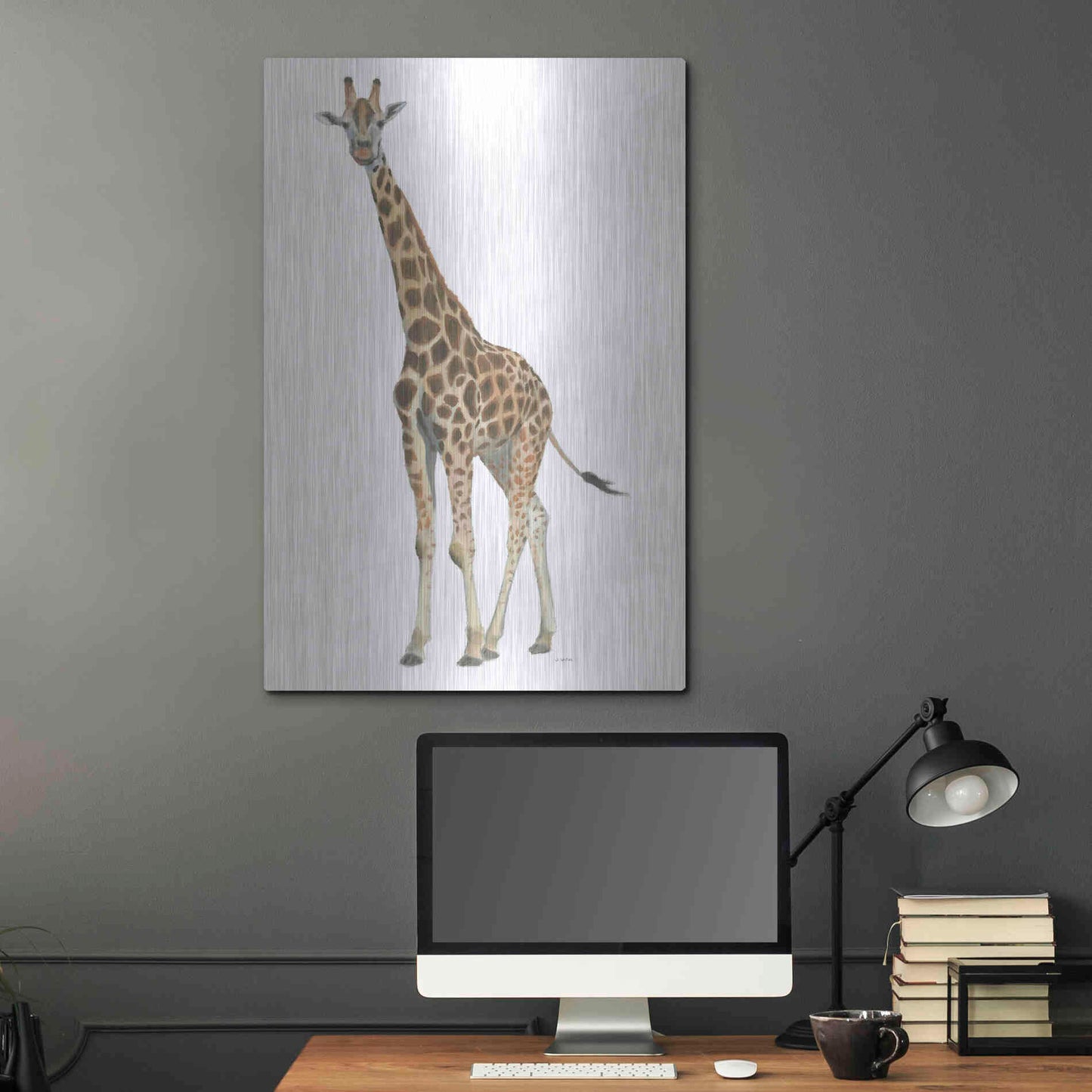 Luxe Metal Art 'Wild and Free V' by James Wiens, Metal Wall Art,24x36