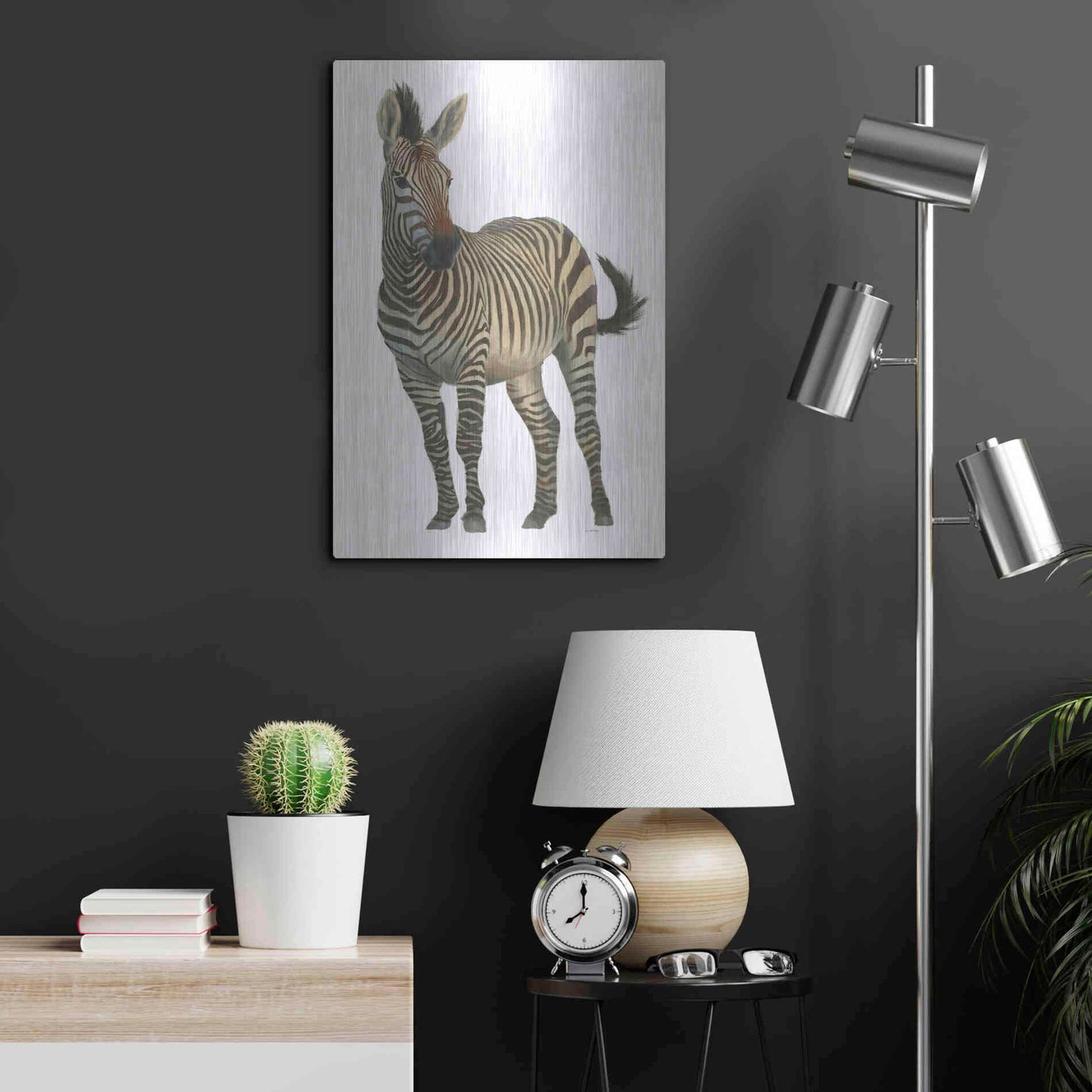 Luxe Metal Art 'Wild and Free VI' by James Wiens, Metal Wall Art,16x24