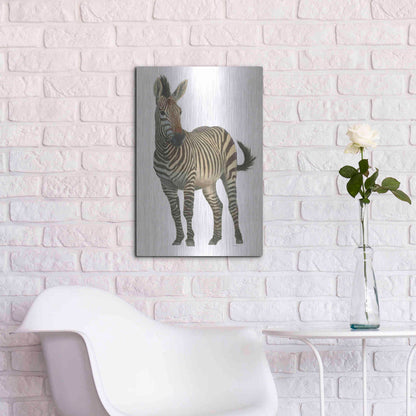 Luxe Metal Art 'Wild and Free VI' by James Wiens, Metal Wall Art,16x24