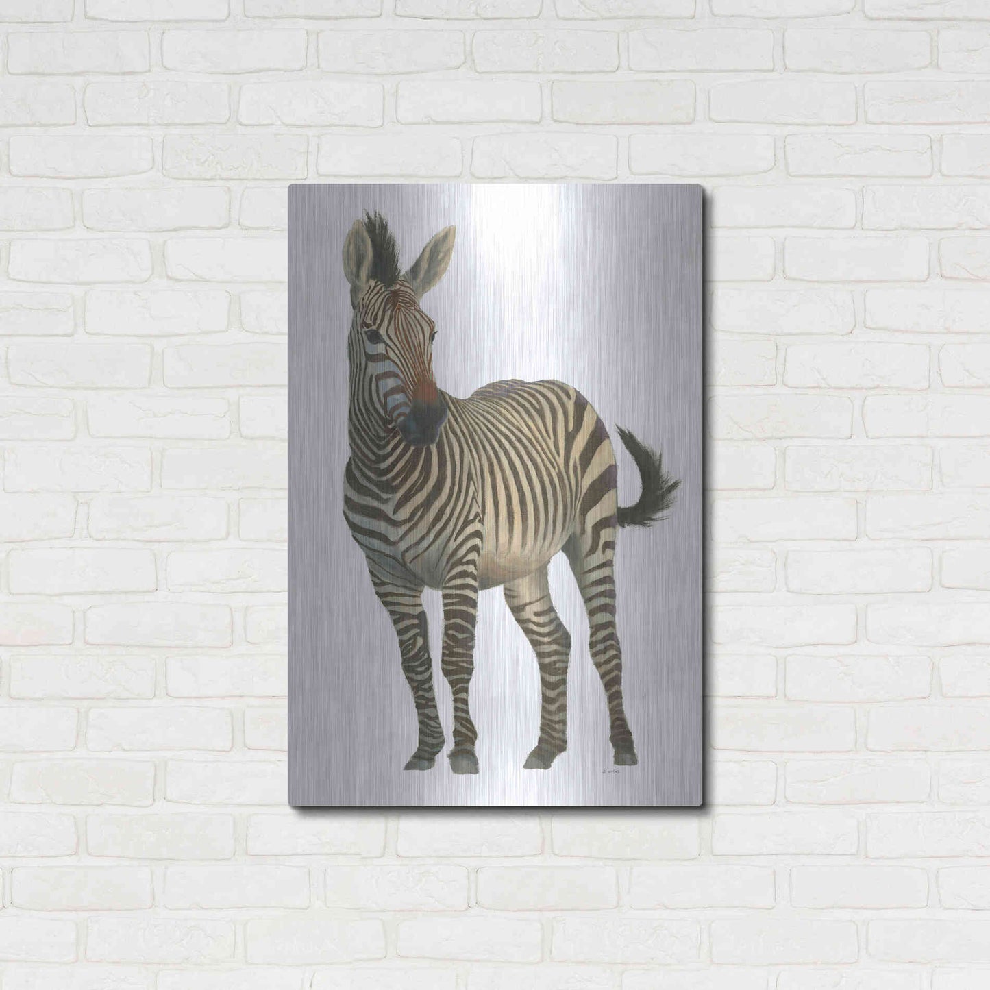 Luxe Metal Art 'Wild and Free VI' by James Wiens, Metal Wall Art,24x36