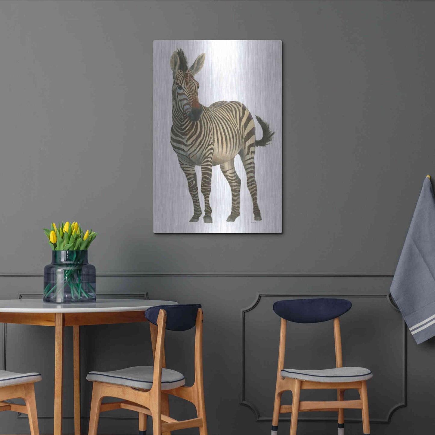 Luxe Metal Art 'Wild and Free VI' by James Wiens, Metal Wall Art,24x36