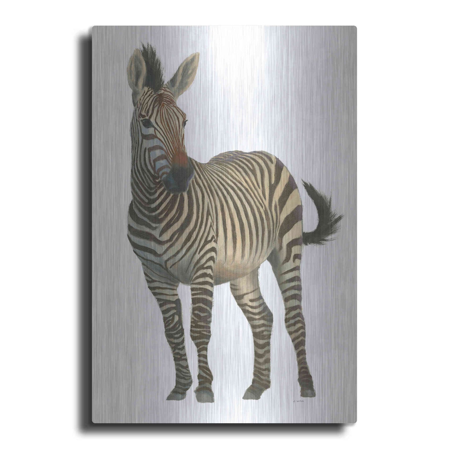 Luxe Metal Art 'Wild and Free VI' by James Wiens, Metal Wall Art