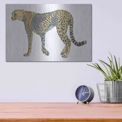 Luxe Metal Art 'Wild and Free VII' by James Wiens, Metal Wall Art,16x12